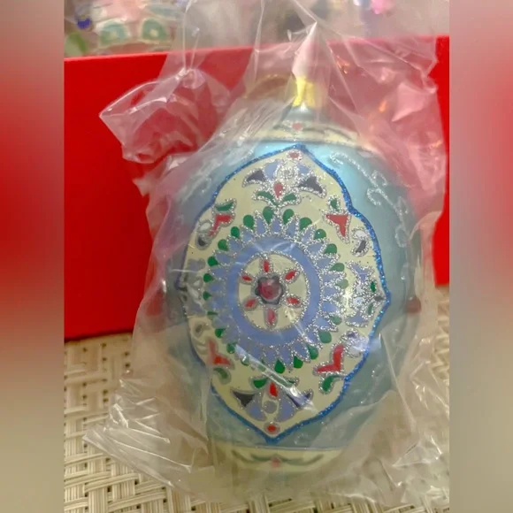 Joan Rivers Faberge Egg Ornaments Set of 4 NWT - Picture 4 of 15